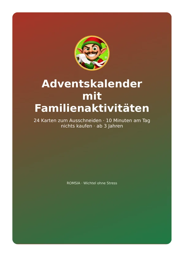 Cover des Adventskalenders